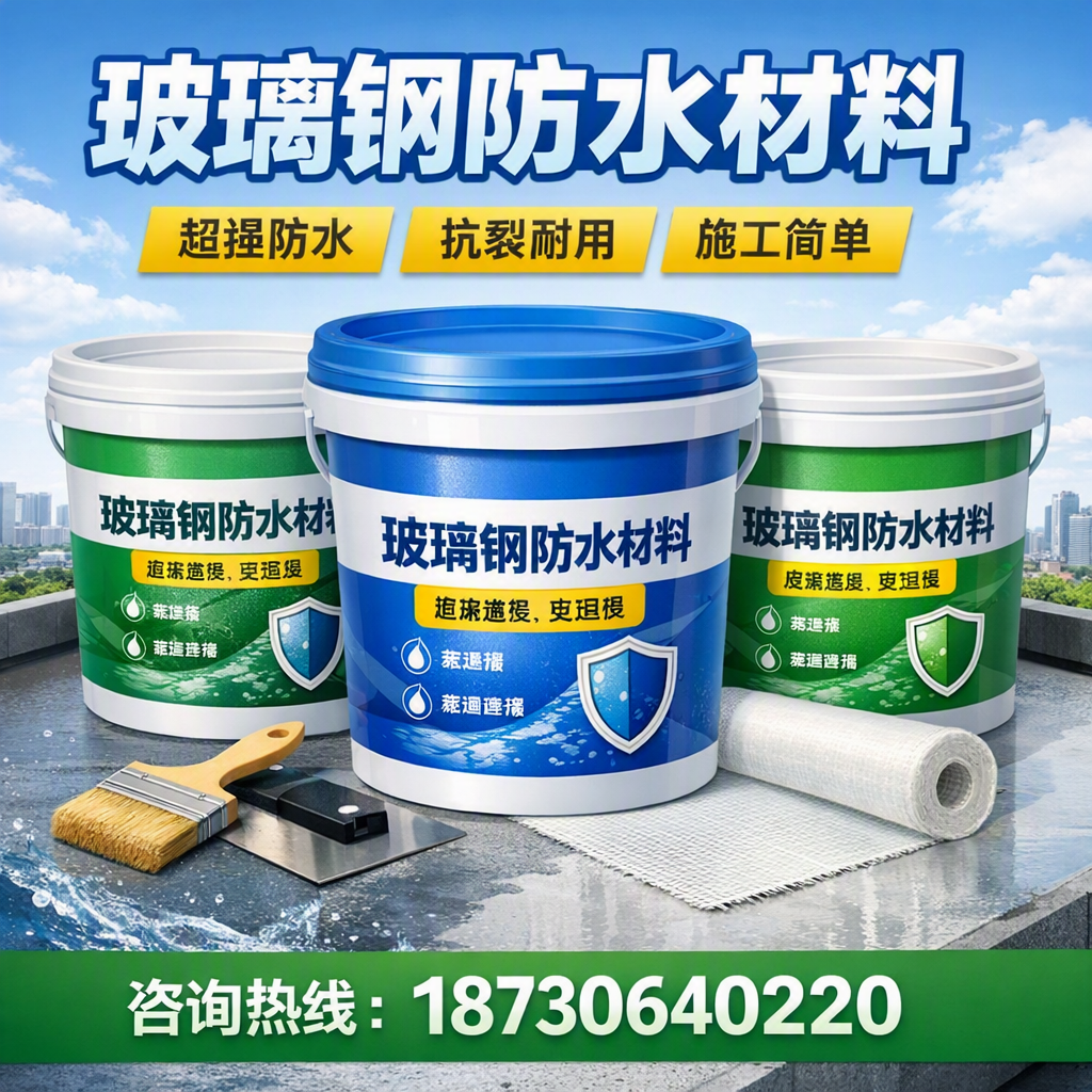 了解玻璃钢防水材料的市场趋势,贺州 企业不可不知